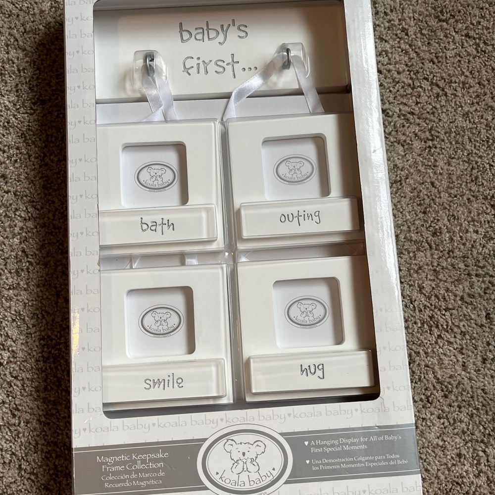 Koala Kids White Baby's First Frame Set